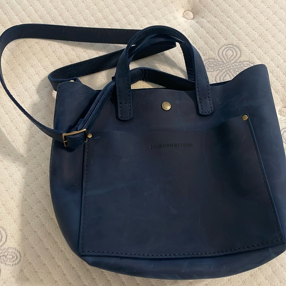 Portland leather mini crossbody